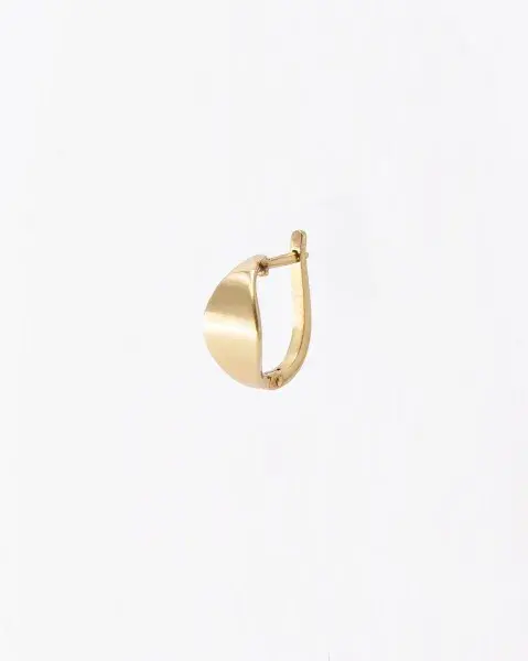 Boltenstern Fabnora Signature Creolen vergoldetes 925 Sterling Silber by BLAHASCHMUCK