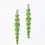Miniaturbild: Boltenstern Fabnora Ohrringe Blossom Long Lime Green by BLAHASCHMUCK WIEN