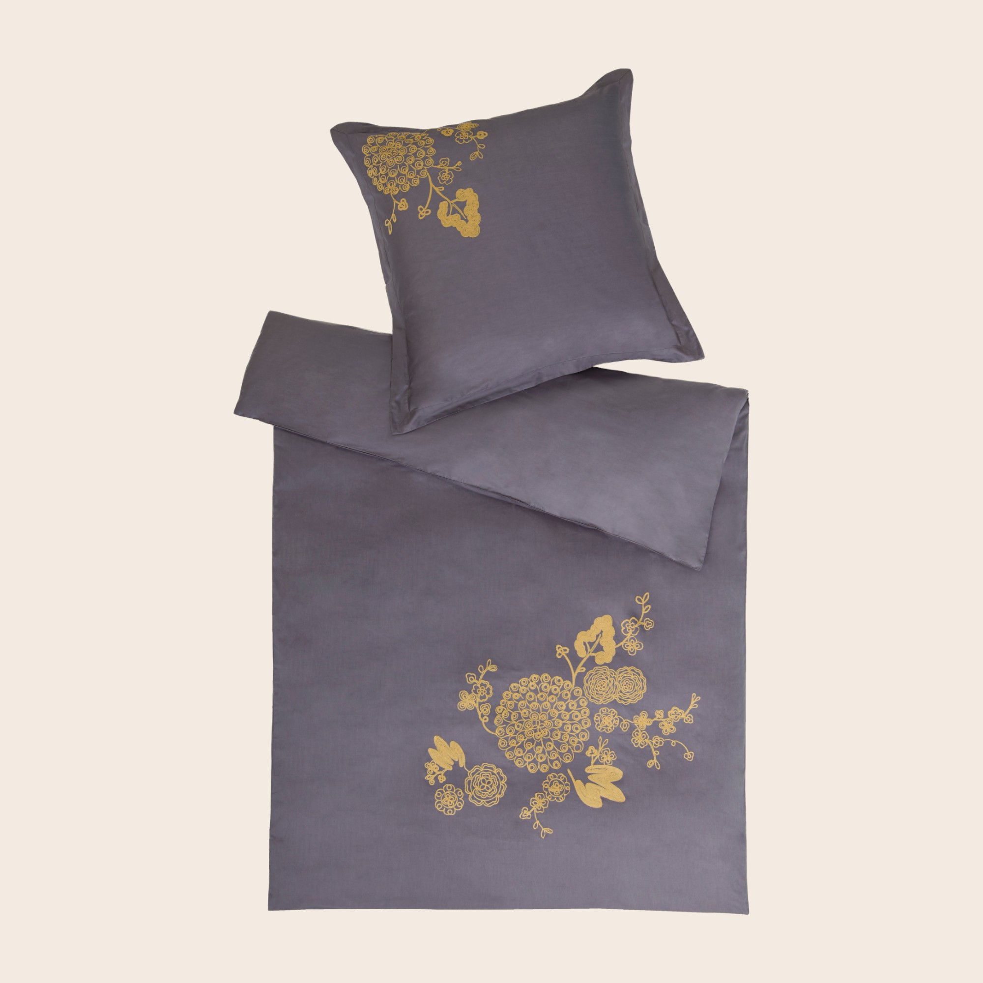 LEDINA Bettwäsche SET „Pusteblume“ aus 100% hochwertige Baumwolle Satin