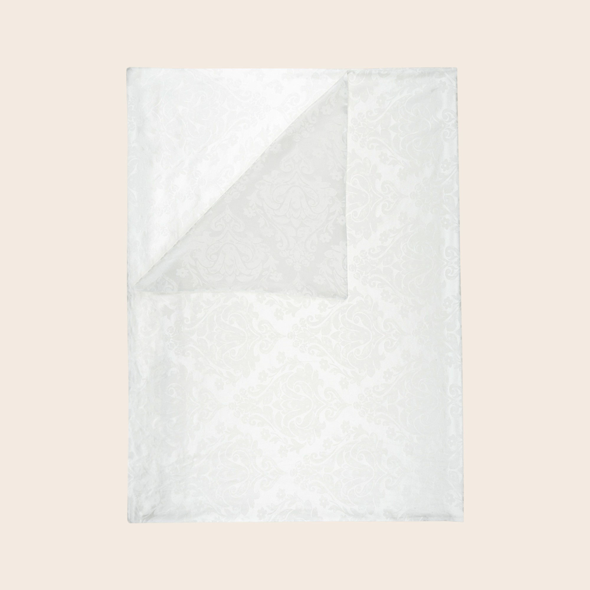 SICHOU 23 Momme Seidenbettbezug "MILU" aus Maulbeerseide + Tencel, 6A Jacquard