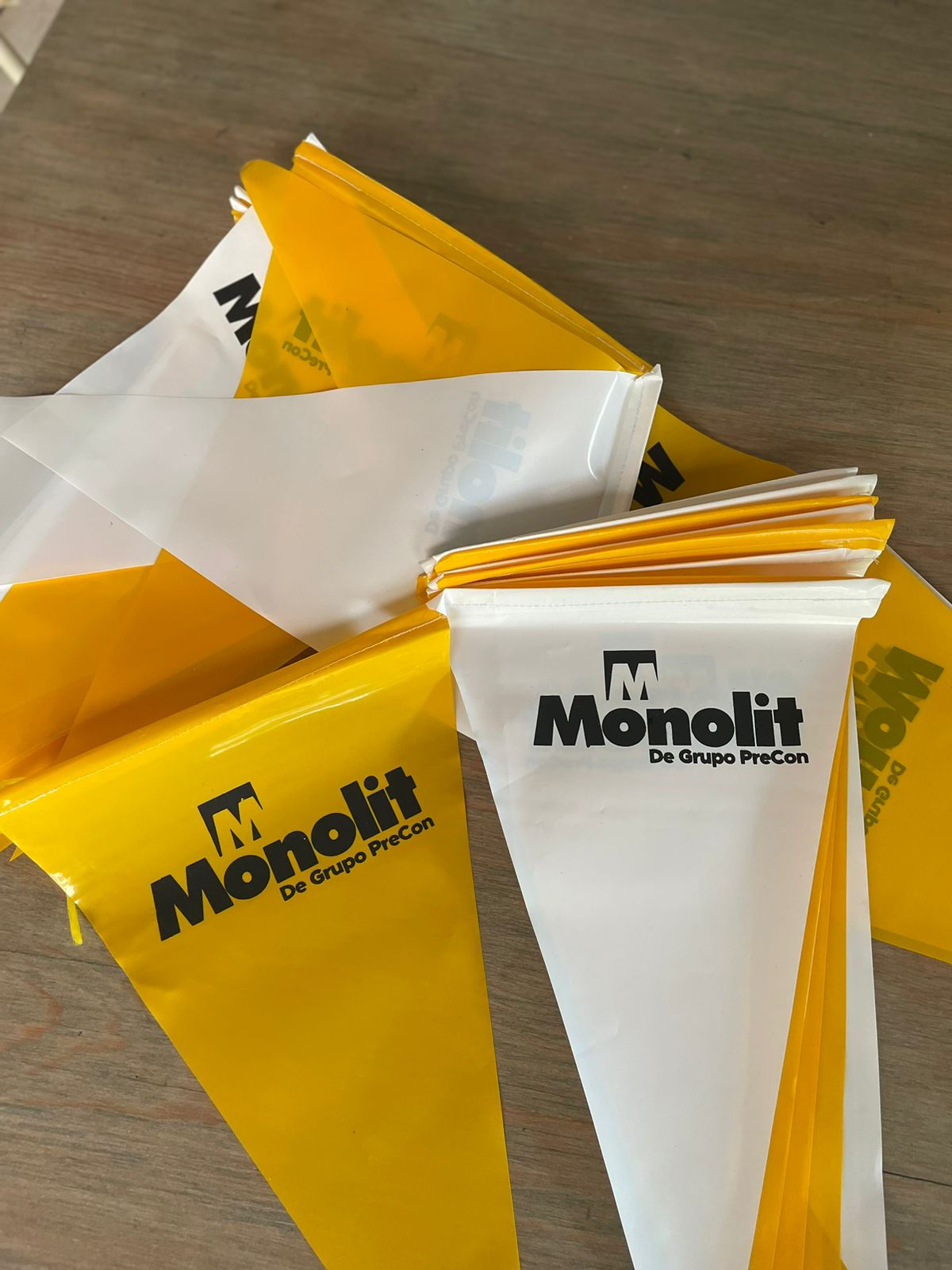 Banderín de PVC / Pasa calles