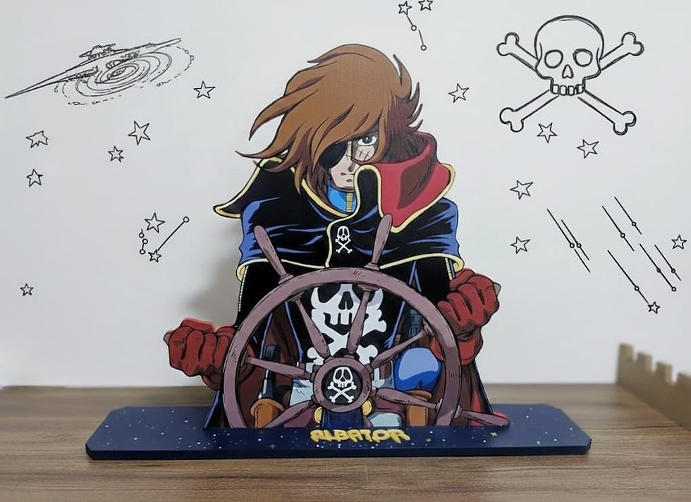 Albator en bois fait main en vernis colle pour chambre enfant ou collectionneur