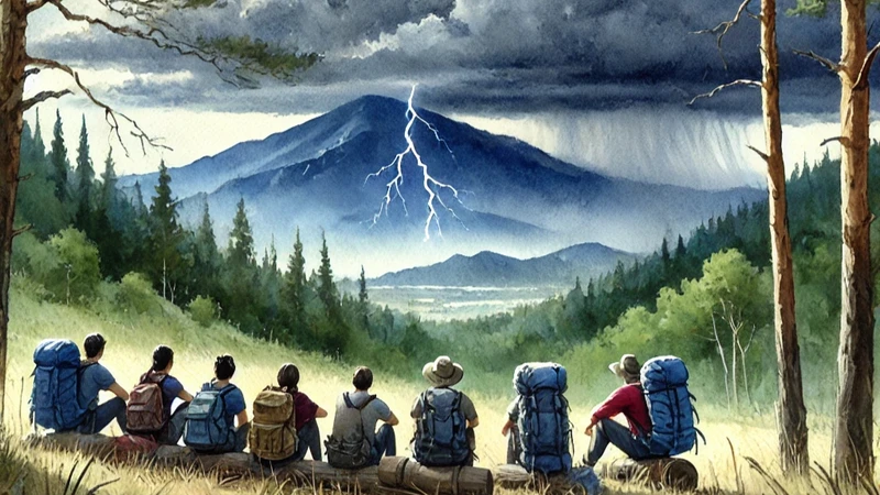 Calm before the storm.