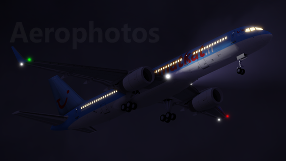Boeing 757-200 SE-DUO operated by Britannia Nordic departing Fiskar