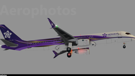 Astraeus K200C (ASTRA-02) Departing Lynwood JAFB. Photo taken from outside my home near rwy 09/27