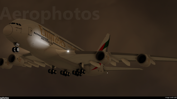 Emirates Airbus A380-800