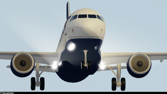 Anhedral Airways Airbus A320