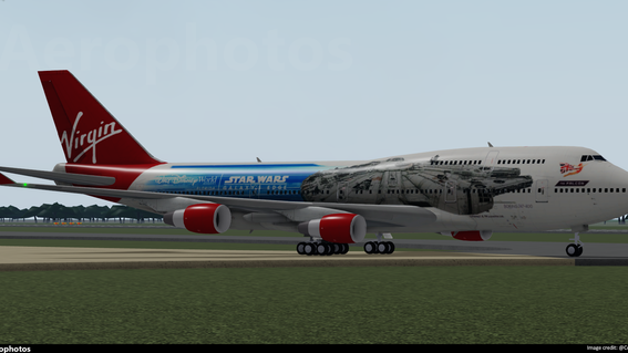 Virgin Boeing 747-400