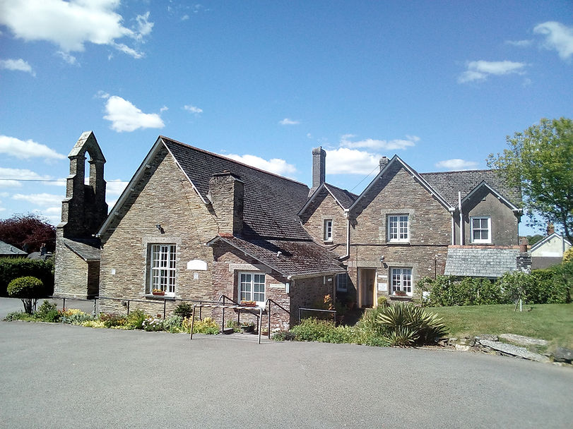 1. The Old School building, in centre of