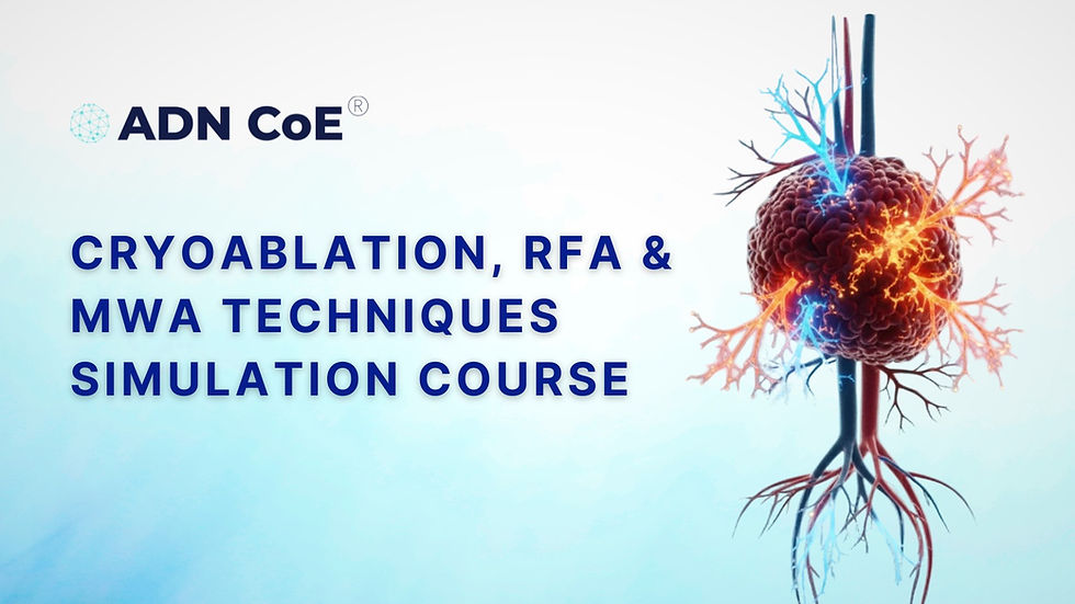 Cryoablation, RFA & MWA Techniques Simulation Course