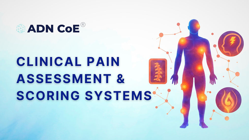 Clinical Pain Assessment & Scoring Systems