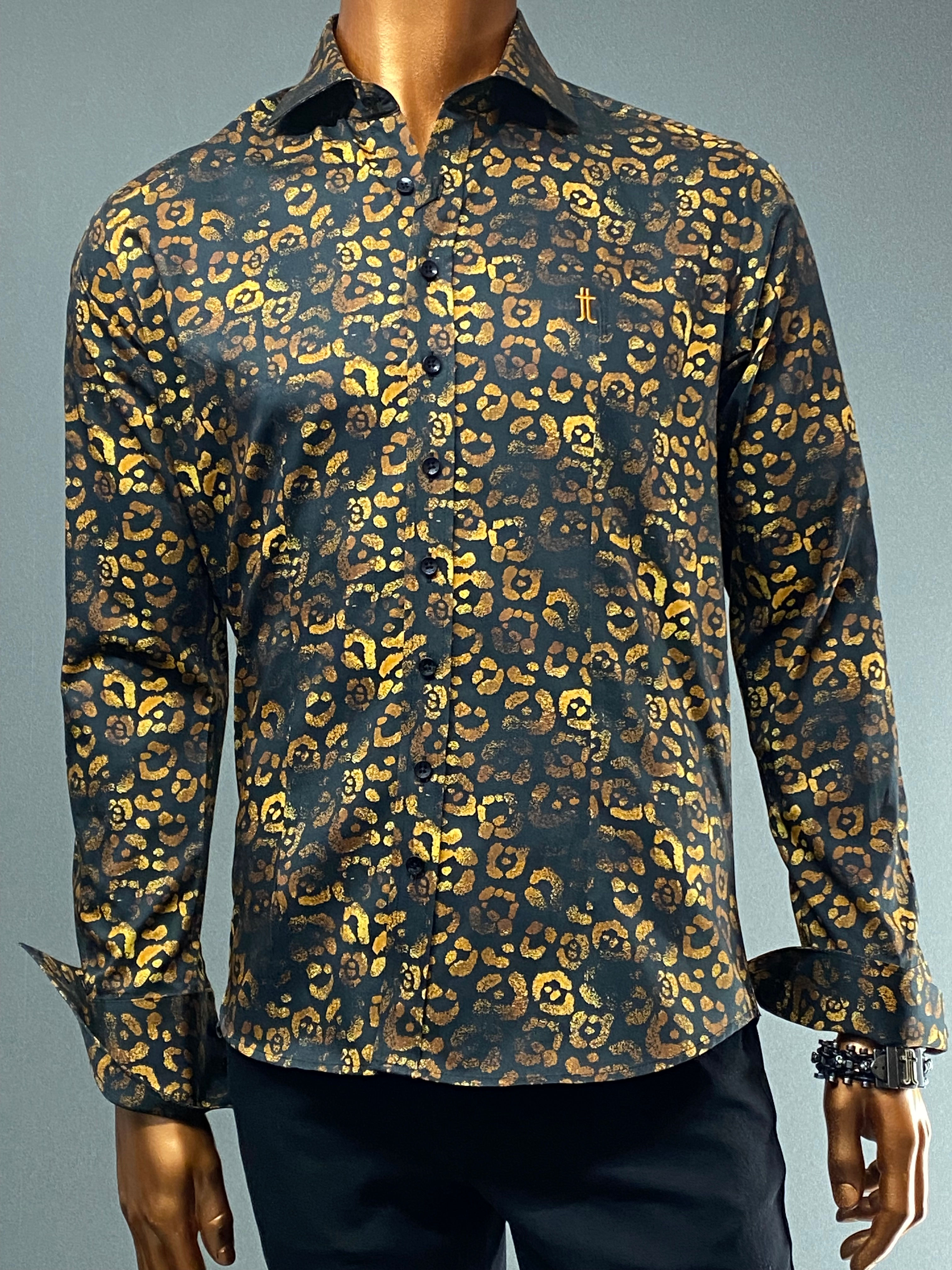 Taracci leopa Slim-Fit Shirt