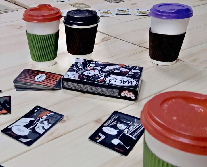 В нас сьогодні був вечір гри у мафію 🎲🌃😎 Рівно через тиждень ми зберемося знову, щоб розбудити мі