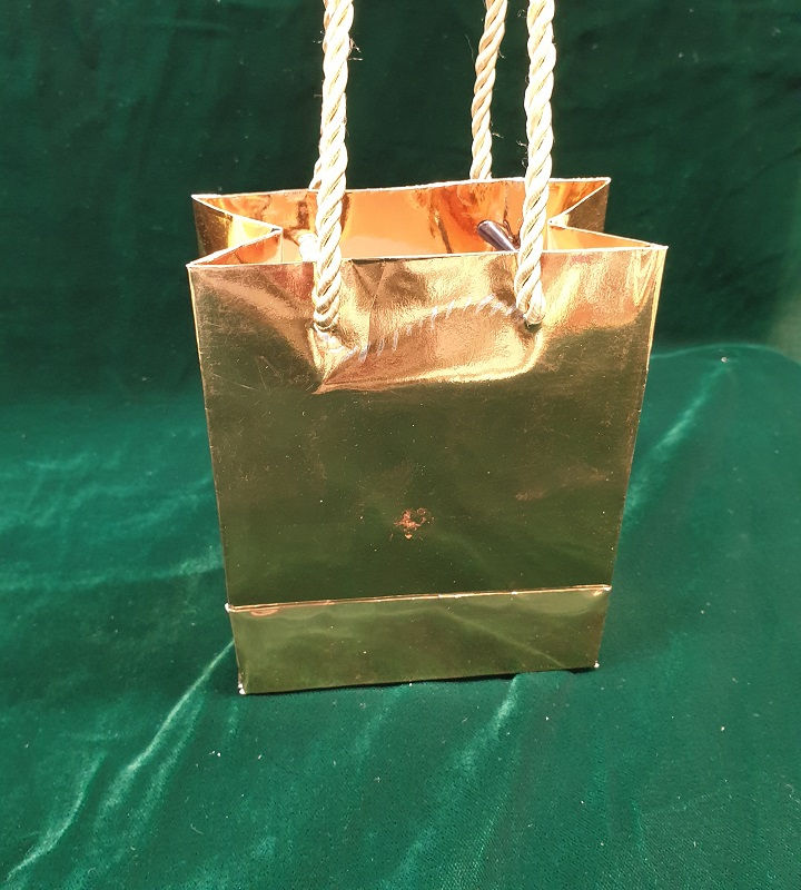 Miniature : Copie de sacs pelliculés Dore avec poignées (Lot 25 pièces)(existe 8 taille )