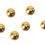 Miniature : Perle de pluie métal Argente ou dore ou rose gold Sachet de 300 pièces