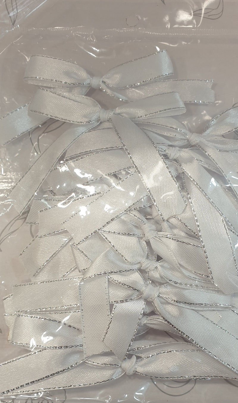 Miniature : Nœud Satin Décorations (25 pièces)