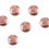Miniature : Perle de pluie métal Argente ou dore ou rose gold Sachet de 300 pièces