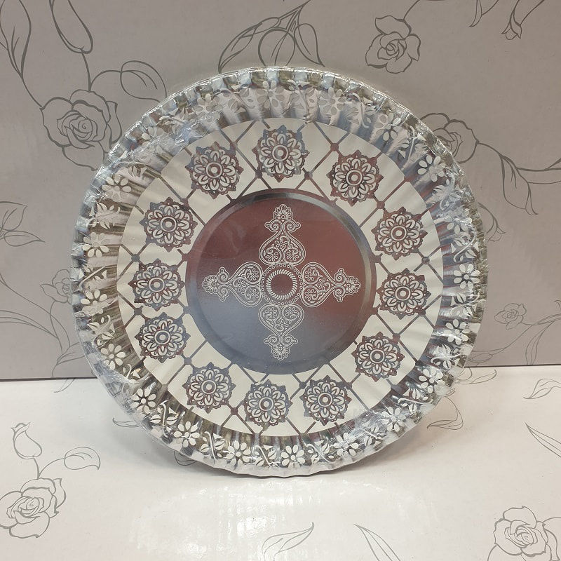Assiette en carton (lot de 10 Pièces)  Taille  Grand 18 cm