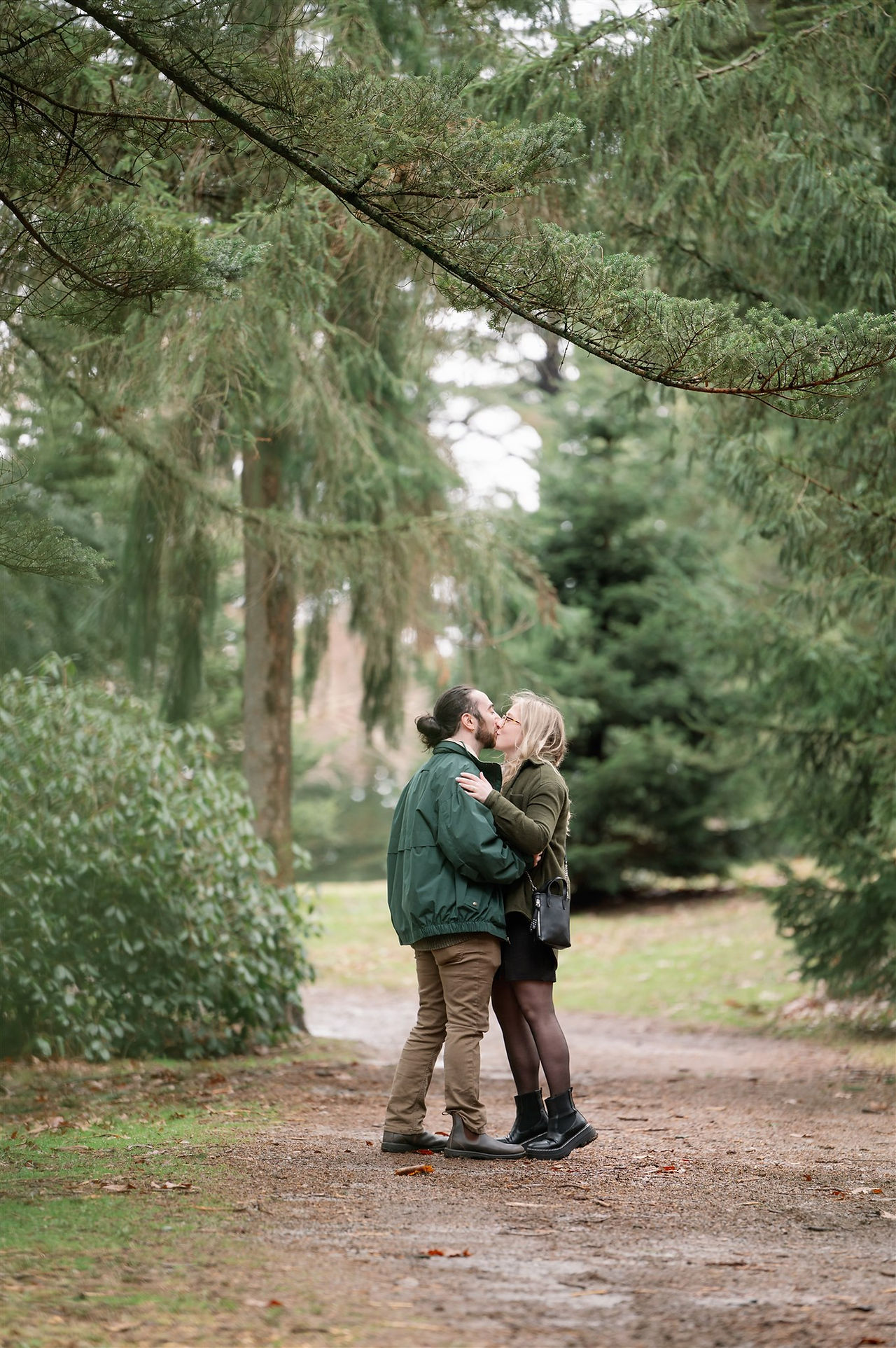 proposal at arnold arboretum in Boston