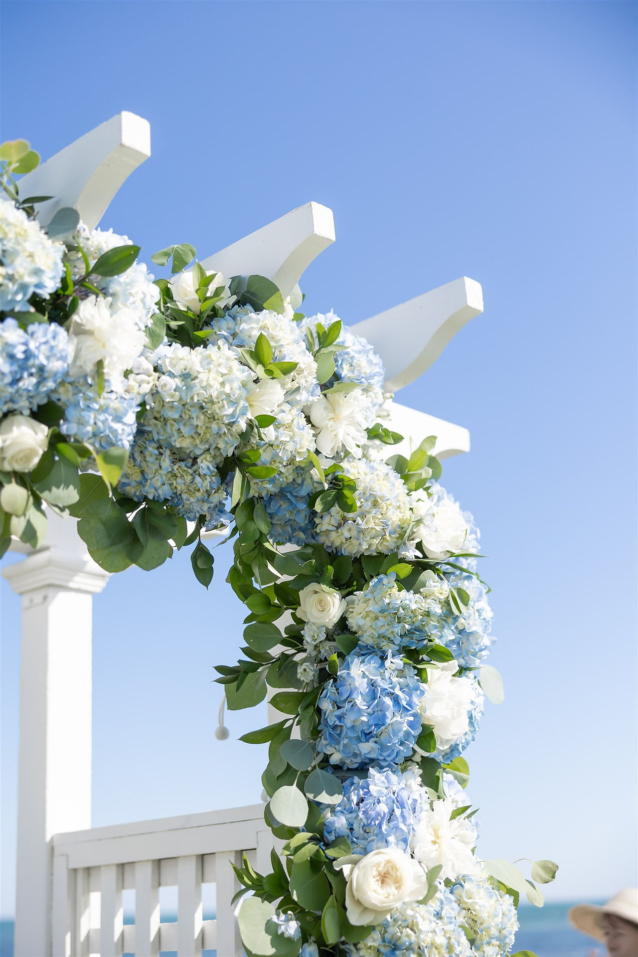 red jacket resort wedding ceremony details