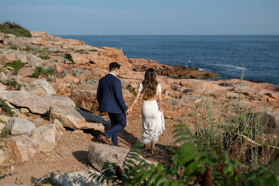 bride and groom at rafes chasm to get search for their elopement location