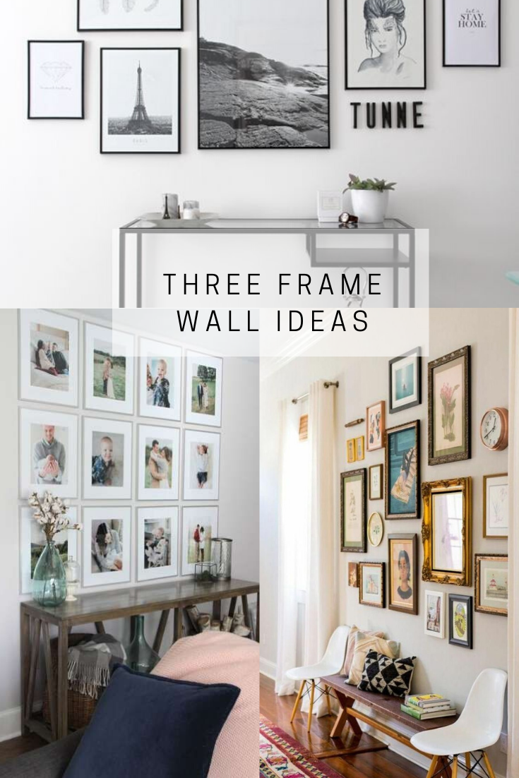 pinterest cover for three frame wall ideas