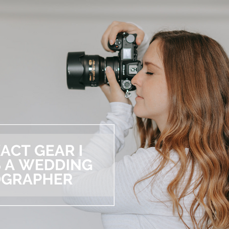 The Exact Gear I Use as a Wedding Photographer