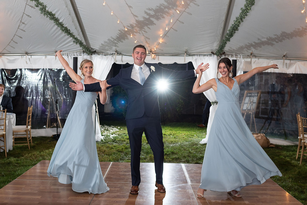 wedding party reception introduction