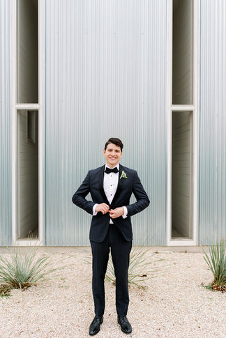 groom's portrait at prospect house