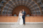 newlywed photos on top floor inside worcester city hall