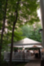 reception tent at the chocksett inn