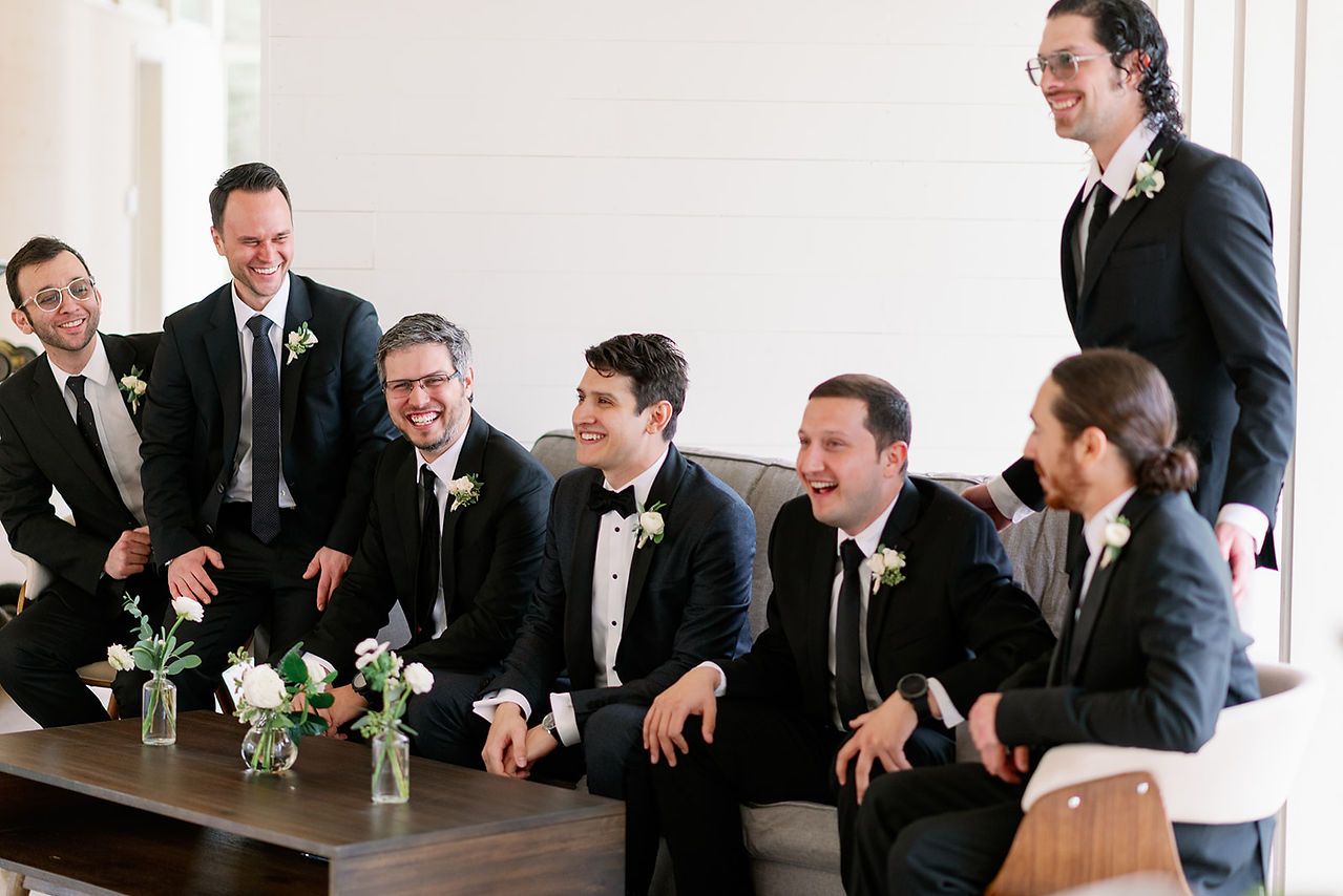 groomsmen photo at prospect house