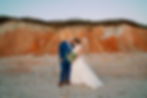 elopement at aquinnah cliffs on martha's vineyard