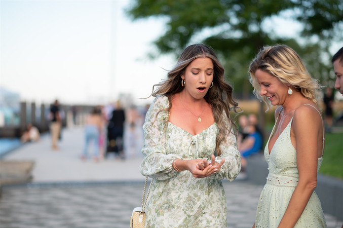 family reacting to proposal news