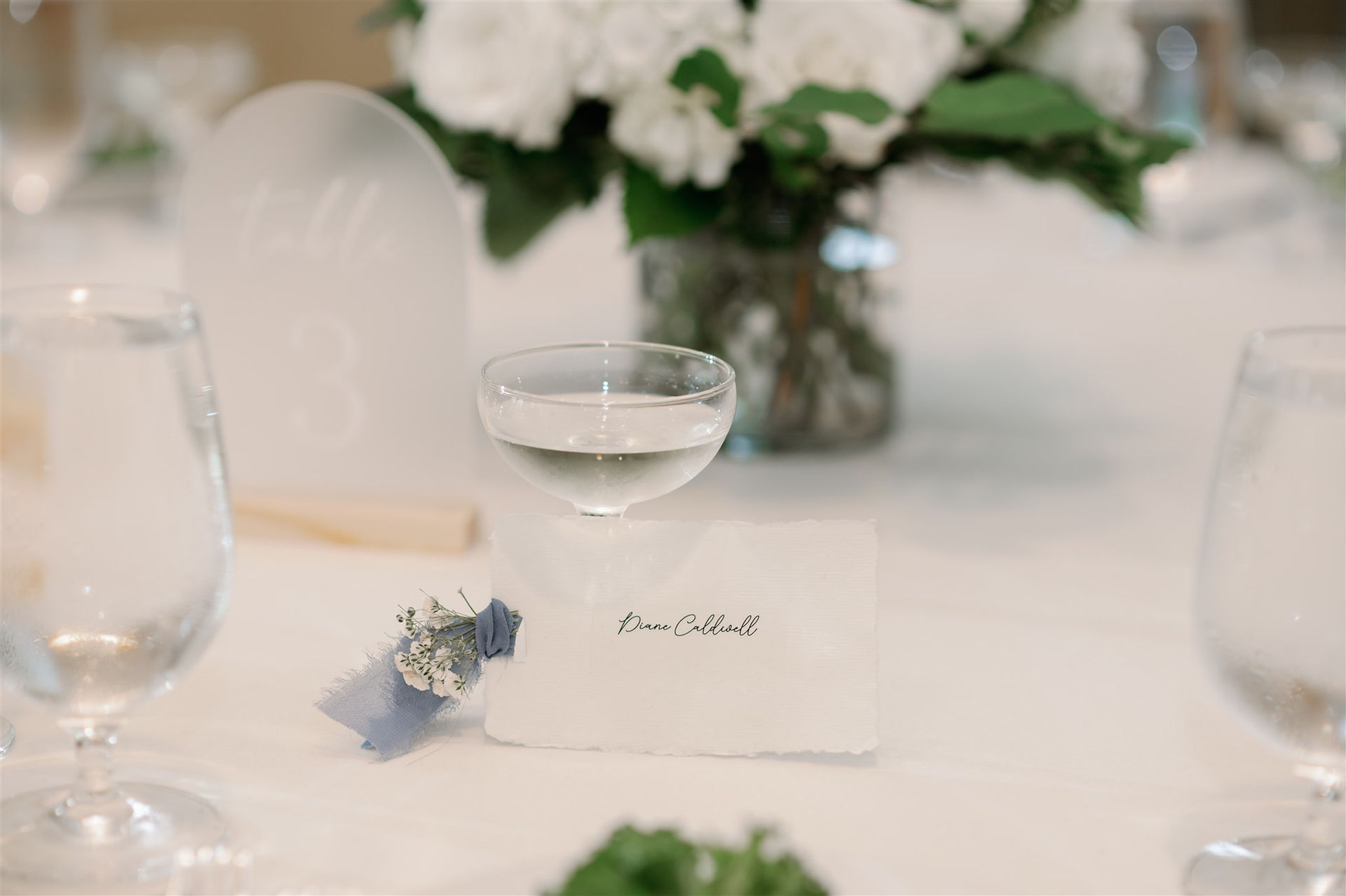 wedding reception table decor