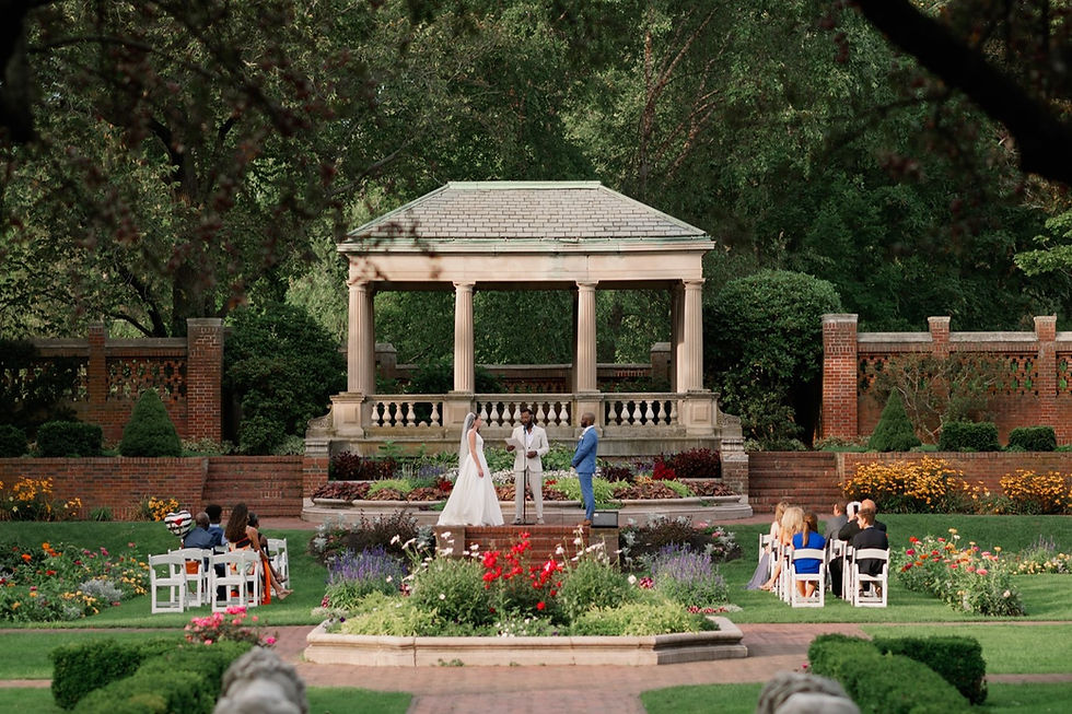 wedding at lynch park rose garden at the carriage house in beverly, MA
