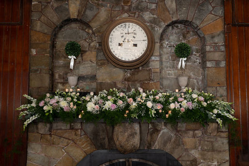 Summer Wedding Decor at the Squantum Association