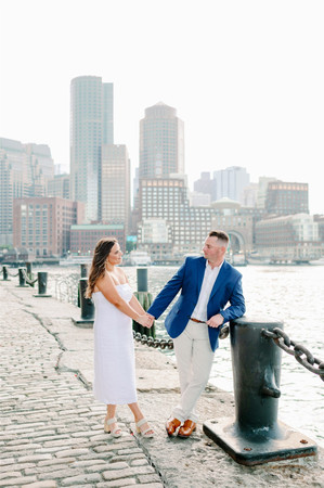 boston seaport engagement on the water