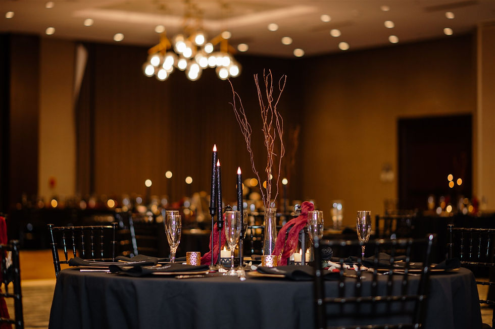 gothic wedding at AC hotel in worcester