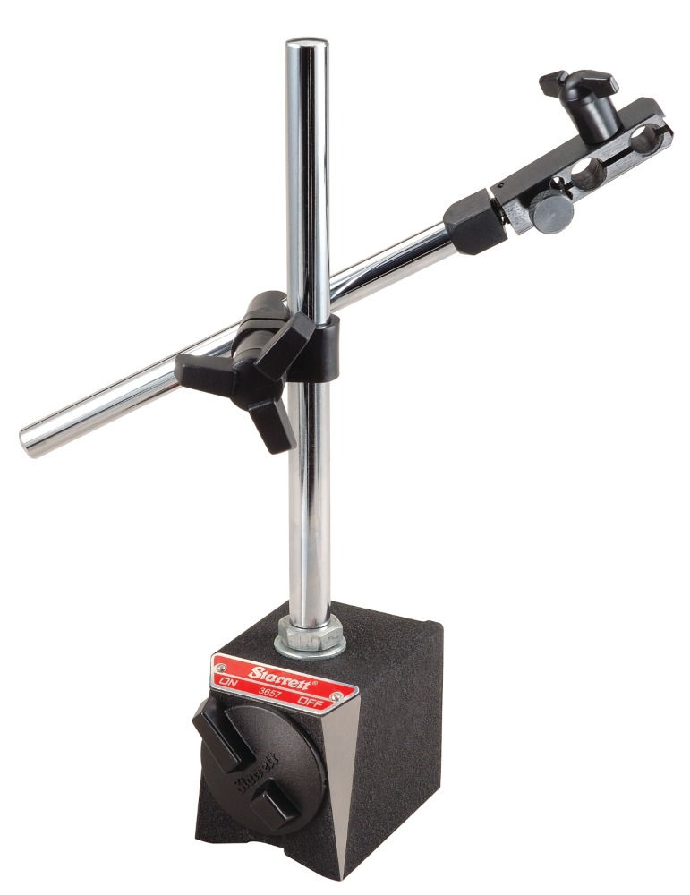3657AA Base Magnética para Relojes Comparadores con Ajuste Fino Starrett