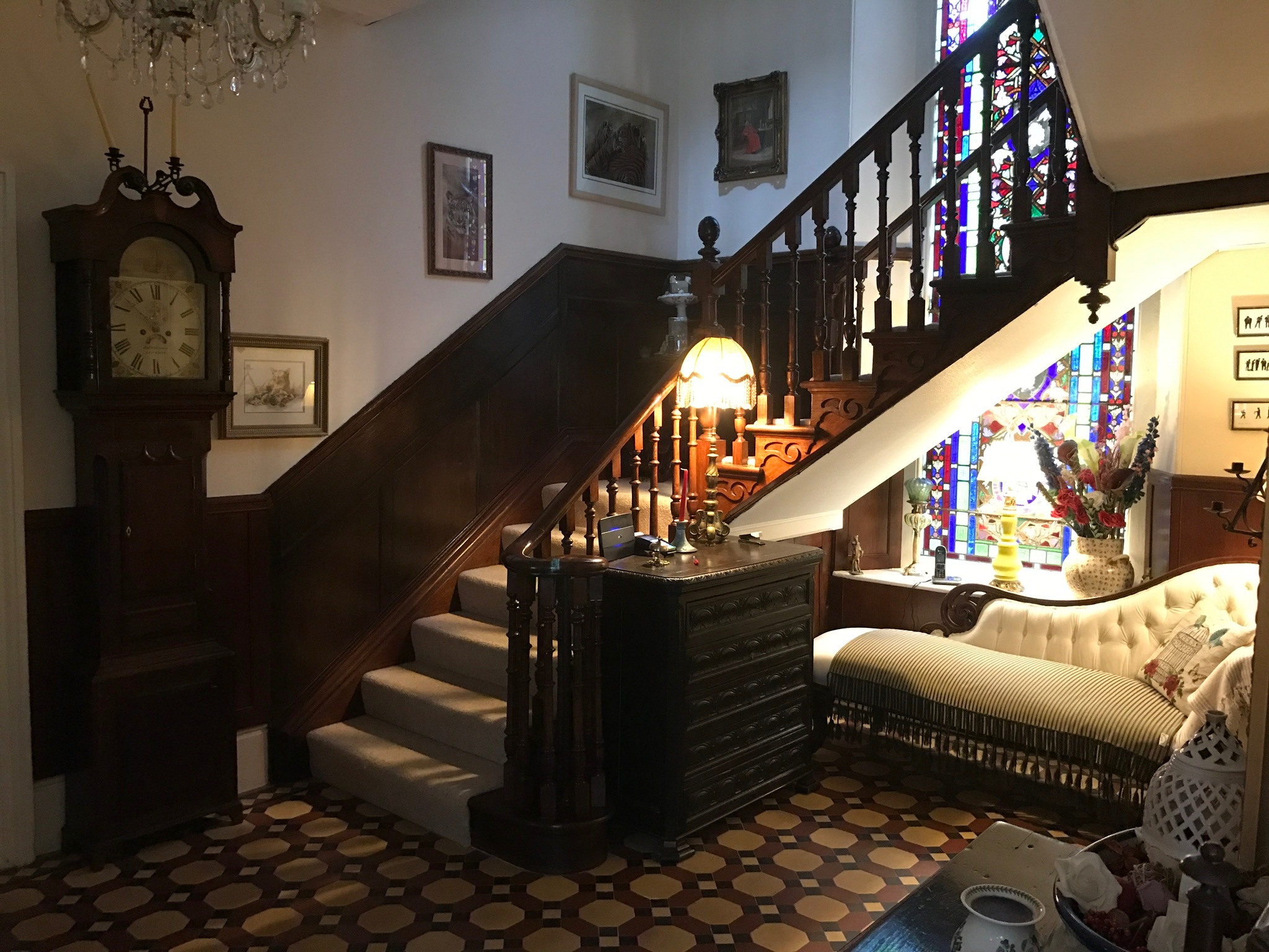 The Priory B&B Entrance Hall
