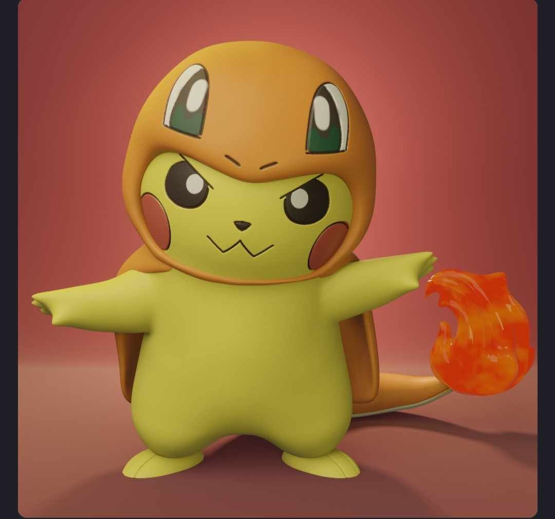 Pikachu-Charmander