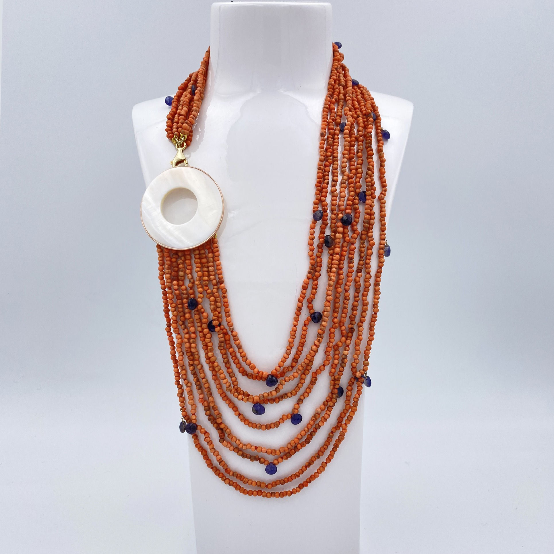 Sciacca Coral Necklace Mixage Collection