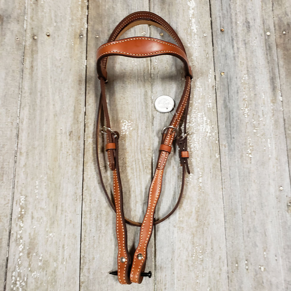 Thumbnail: Billy Cook Medium Scalloped Headstalls