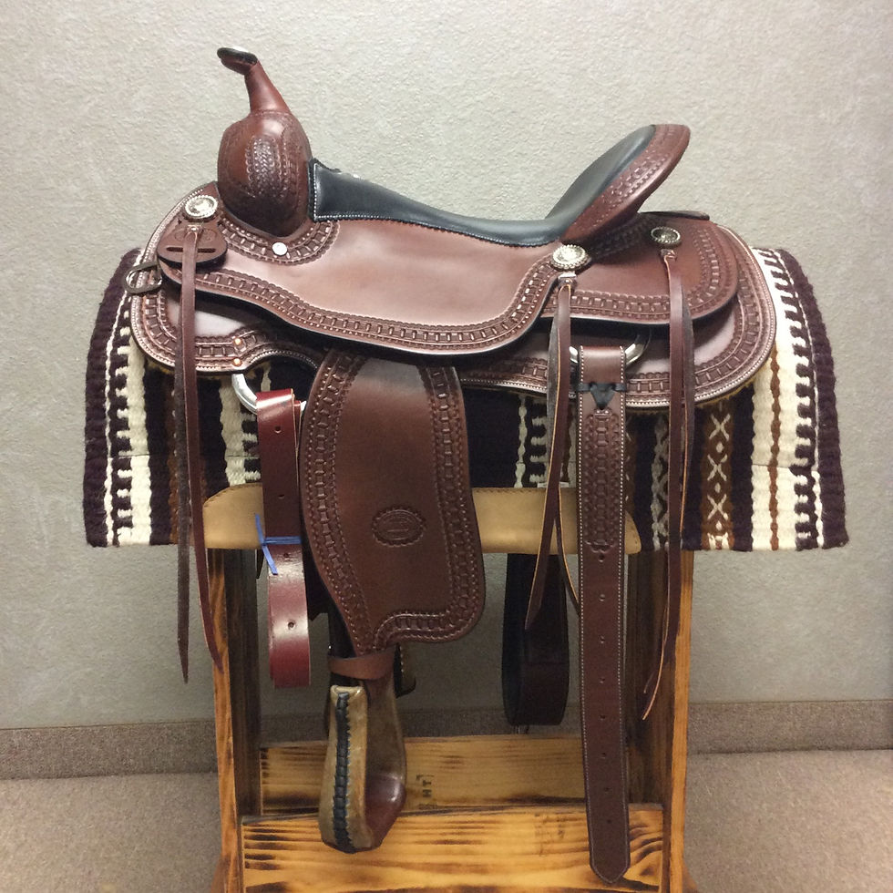 Billy Cook Trail Saddle 1777 RS Saddlery