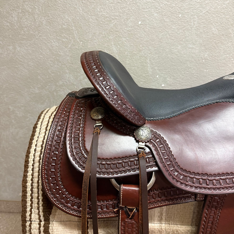 Thumbnail: Used 17" Billy Cook Trail Saddle