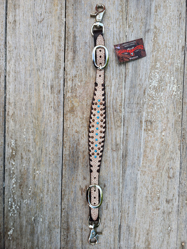 Circle Y Saddlery Vintage Sunflower Wither Strap