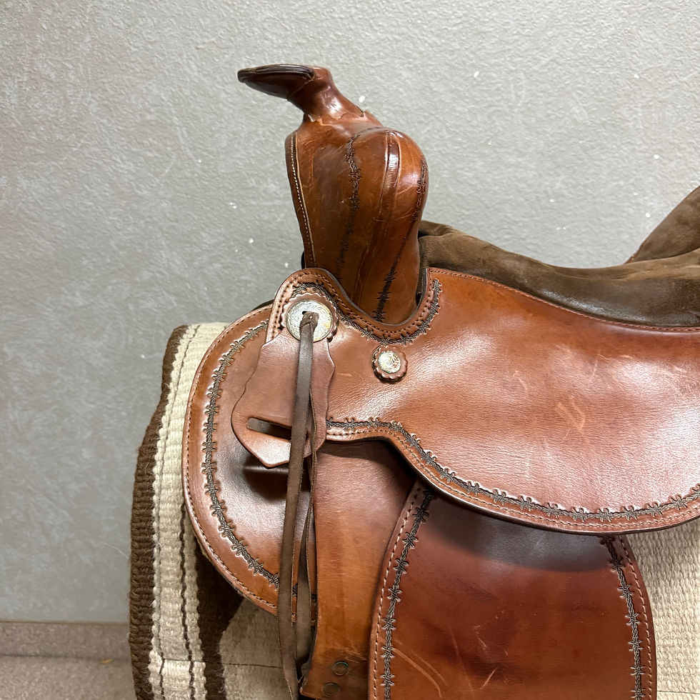 Thumbnail: Used 16" OrthoFlex Trail Saddle