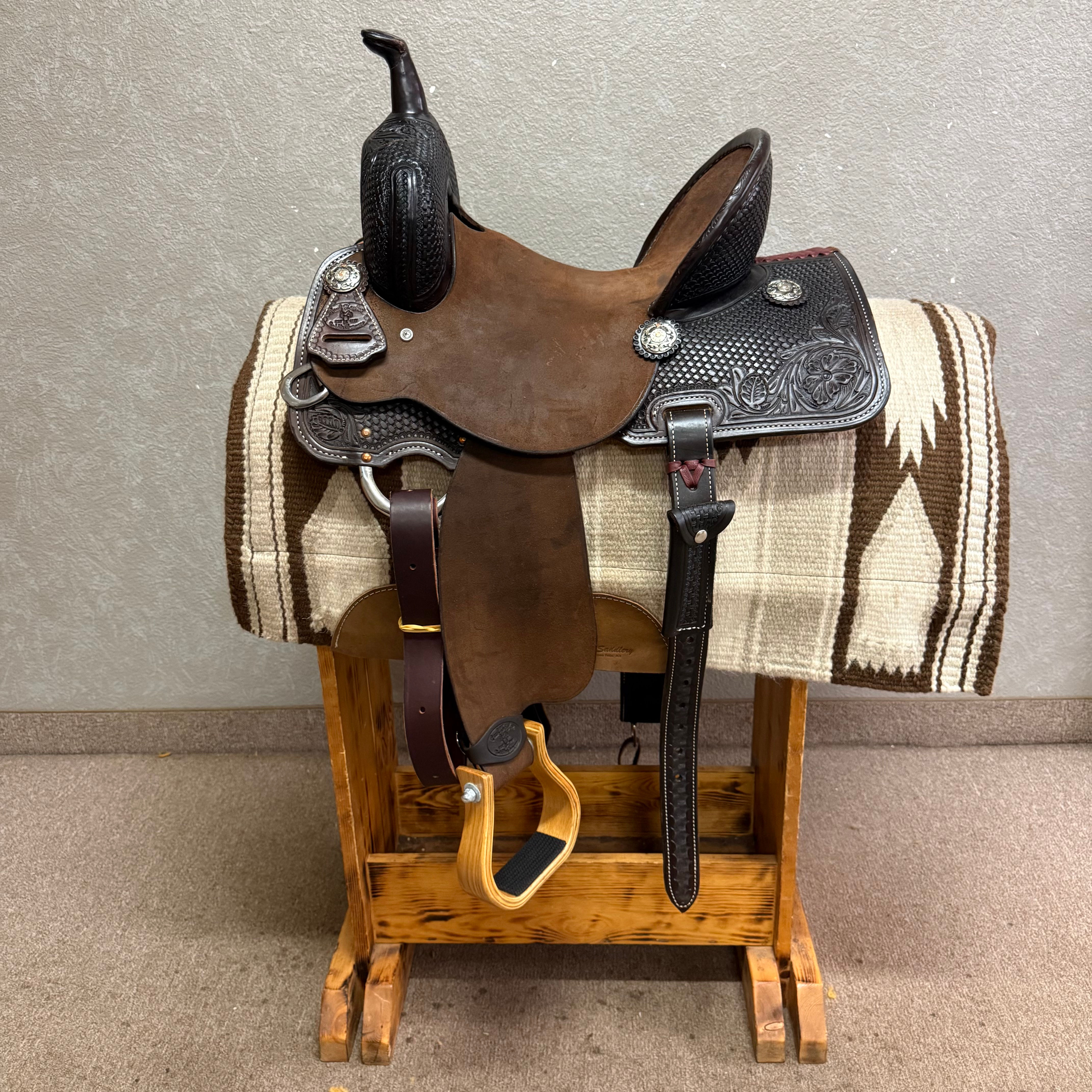 13.5" Paul Taylor Barrel Saddle