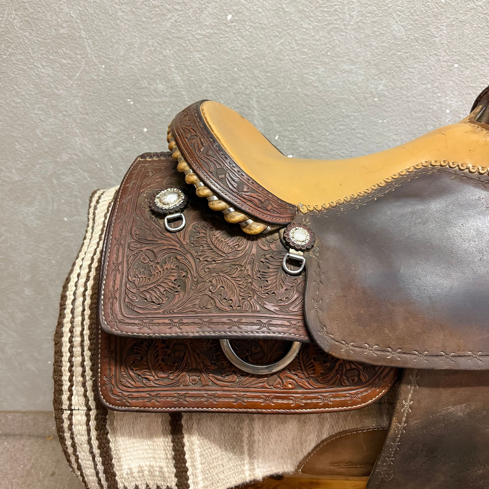 Thumbnail: Used 16.5" Cactus Saddlery Ranch Cutter